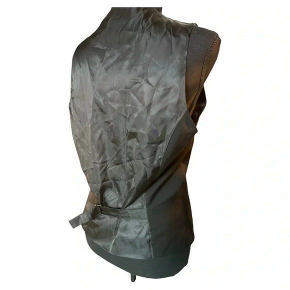 Men's H&M Black Vest Size 36R - Picture 3 of 7